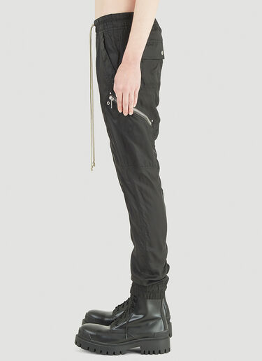 Rick Owens Cargo Track Pants Black ric0243055