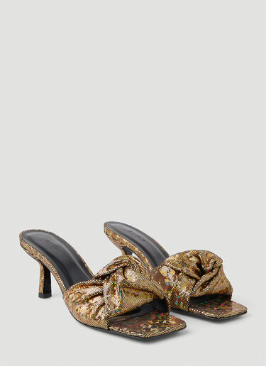 Lana Disco Mules BY FAR Lana Disco Mules Gold byf0248010