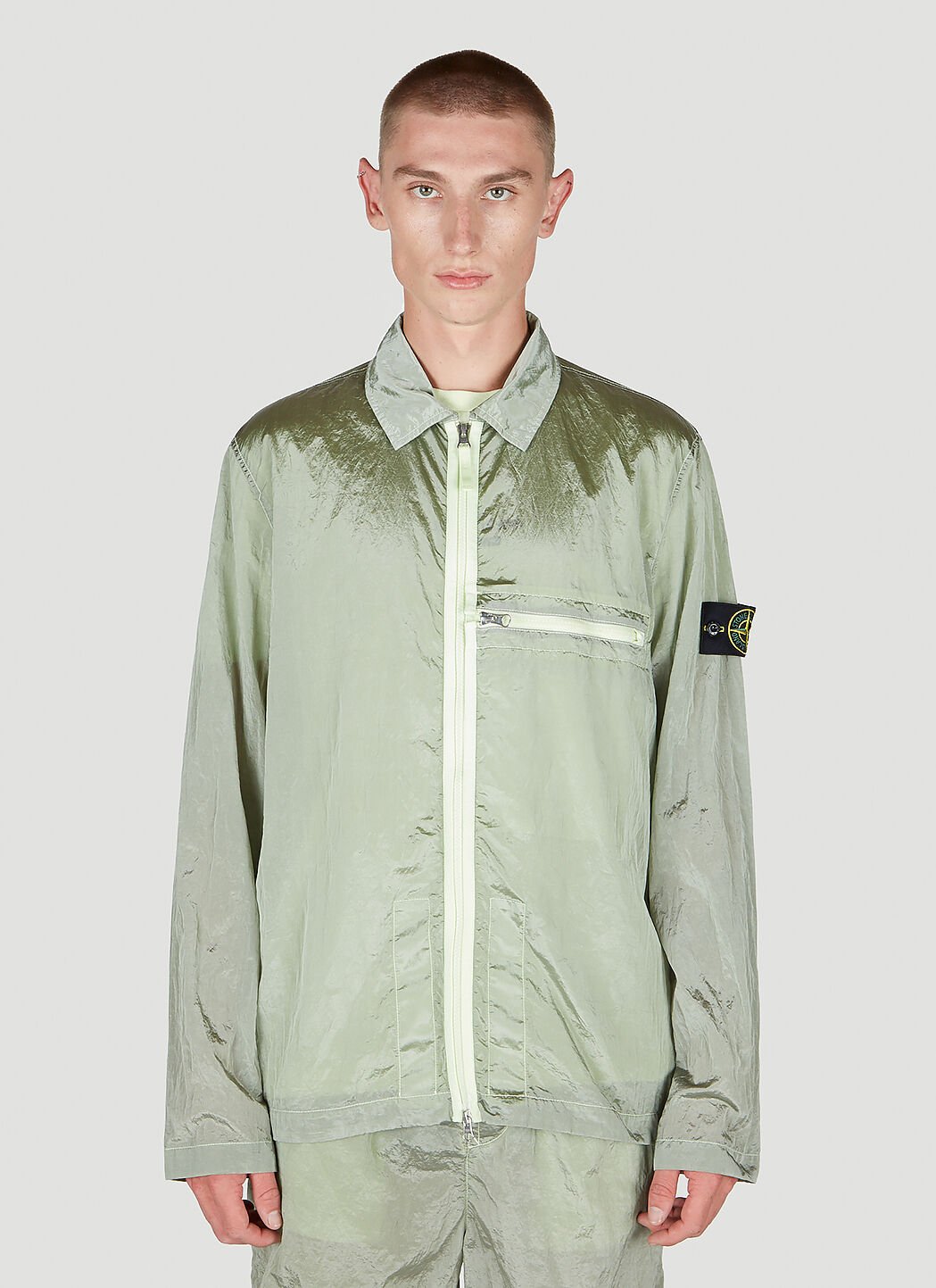 Stone island ripstop overshirt hotsell