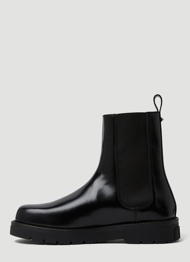 Valentino 비틀 캠든 첼시 부츠 블랙 val0149026