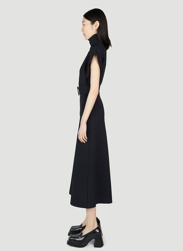 Belted Stretch Knit Dress Gucci Belted Stretch Knit Dress Black guc0251221