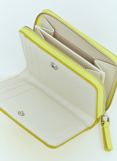 Marc Jacobs The Leather Mini Compatct Wallet Yellow mcj0255007