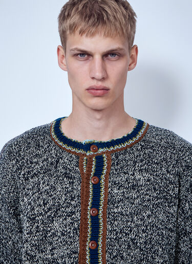 Story Mfg. Root Knit Oakmoss Cardigan Grey mfg0166009