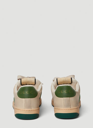 Gucci Screener Logo Sneakers  Beige guc0245091