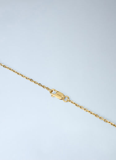 Toteme Large Onyx Drop Necklace Black tot0265028