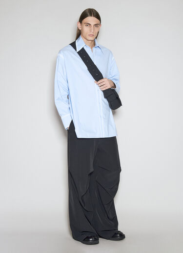 MM6 Maison Margiela 府绸衬衫 蓝色 mmm0155003