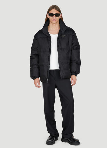 Re-Nylon Reversible Down Jacket Prada Re-Nylon Reversible Down Jacket Black pra0154008