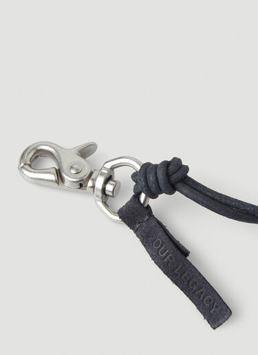 Our Legacy Ladon Keyring Necklace Black our0346008