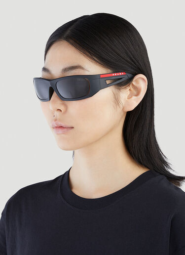 Prada Linea Rossa Linea Rossa PS 02YS Sunglasses Black lpl0351006