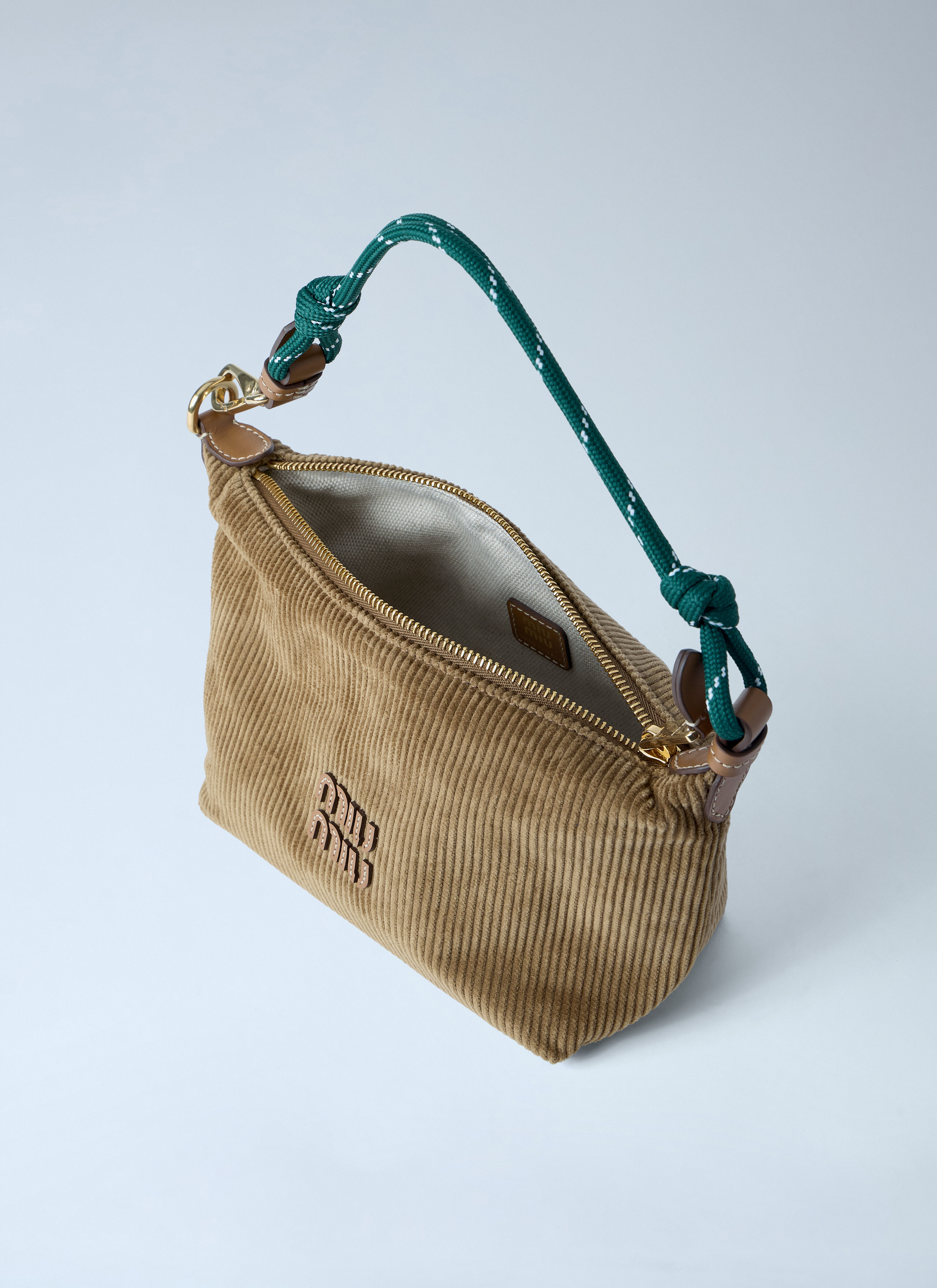 Miu Miu Women's' Velvet Shoulder Bag in Brown | LN-CC®