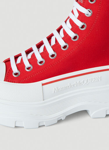 Alexander McQueen Tread Slick Sneakers Red amq0246020