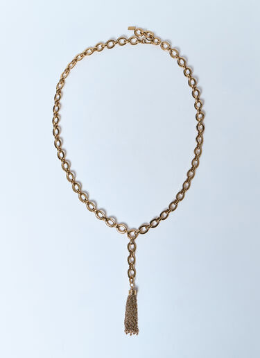 Chloé 绒球腰带 金色 chl0259056