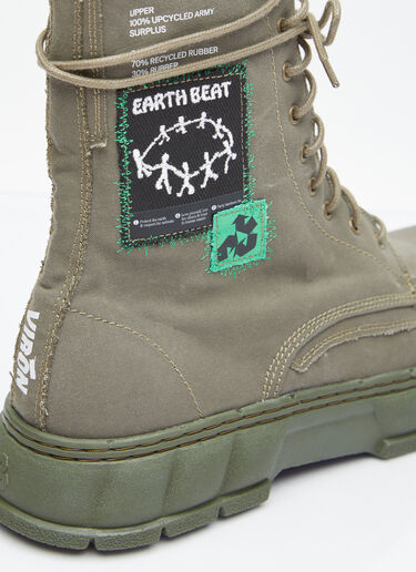 Virón x Carne Bollente 1992 Surplus Boots Green vir0354007