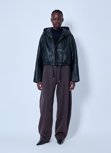 LN-CC® - Sportmax: Wide-Leg Tailored Trousers - Brown Sportmax Wide-Leg Tailored Trousers Brown spx0266010