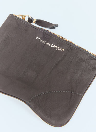 Comme des Garçons Wallet 워싱 마감 가죽 지갑 블랙 cdw0357009