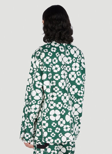 Marni x Carhartt Floral Print Jacket Green mca0150010