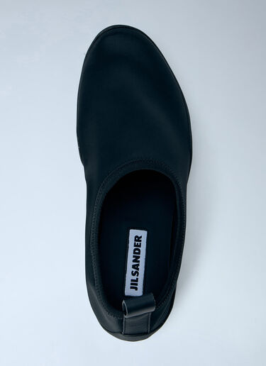 LN-CC® - Jil Sander: Elbe Slip Ons - Black Jil Sander Elbe Slip Ons Black jil0266015