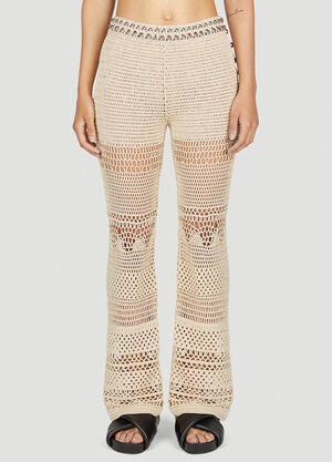 Rabanne Crochet Pants Blue pac0255038