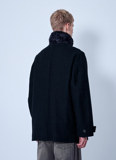 Our Legacy Wage Peacoat Black our0165029