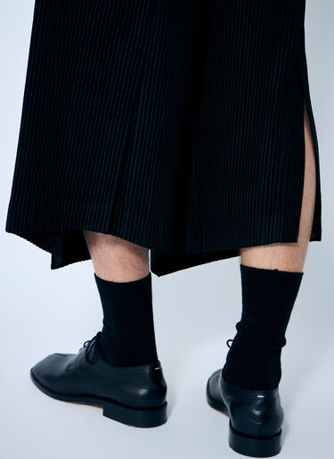 Homme Plissé Issey Miyake Cropped Pleated Pants Black hmp0159011