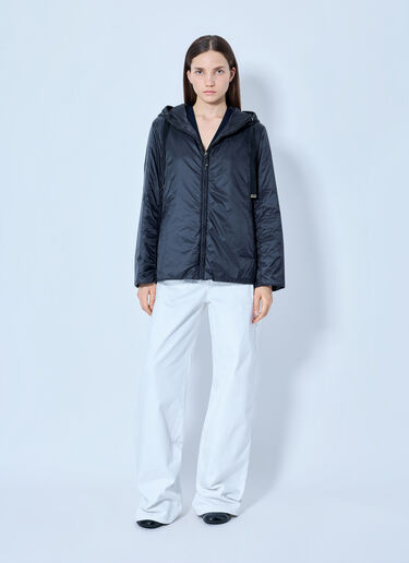 LN-CC® - Max Mara: Hooded Puffer Jacket - Black Max Mara Hooded Puffer Jacket Black max0265309
