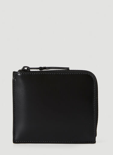 Comme des Garçons Wallet Zipped Wallet  Black cdw0346008