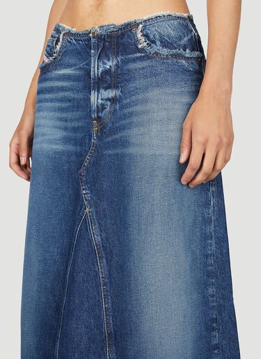 Diesel De-Pago-S 牛仔半身裙 蓝色 dsl0253022
