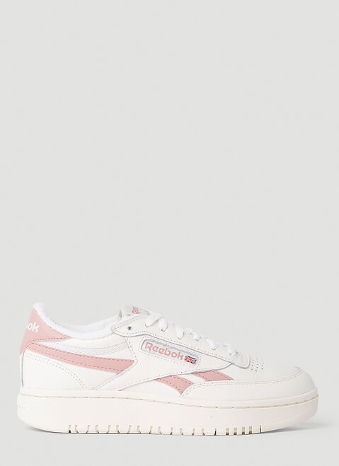 Maison Margiela x Reebok 클럽 C 더블 리벤지 스니커즈 화이트 rmm0348007