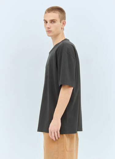 Maison Margiela Embroidered Logo T-Shirt Black mla0158003