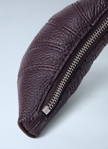 Lemaire Mini Croissant Keyring Burgundy lem0264022