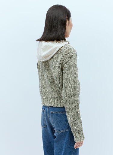 Moncler Marled 针织开衫 绿 mon0256026