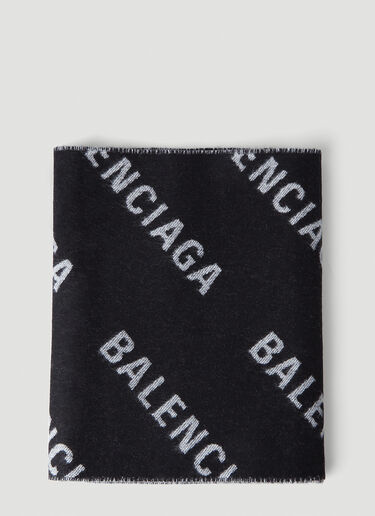 balenciaga macro scarf