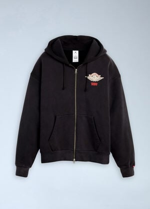 Levi's x Jordan Full Zip Hoodie Black nik0364025