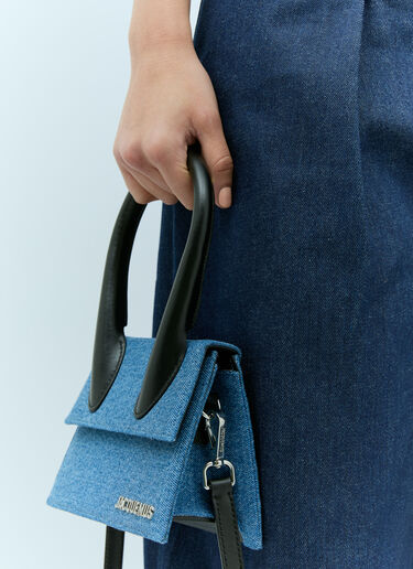 Jacquemus Le Chiquito Moyen Handbag Blue jac0256075