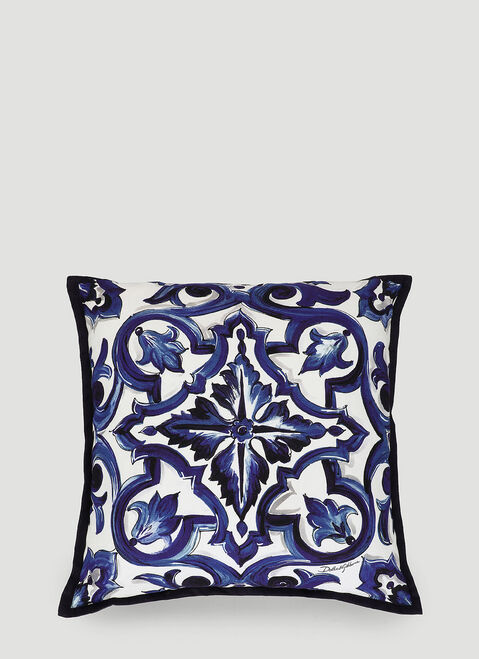 Dolce & Gabbana Casa Canvas Cushion small Multicoloured wps0690034