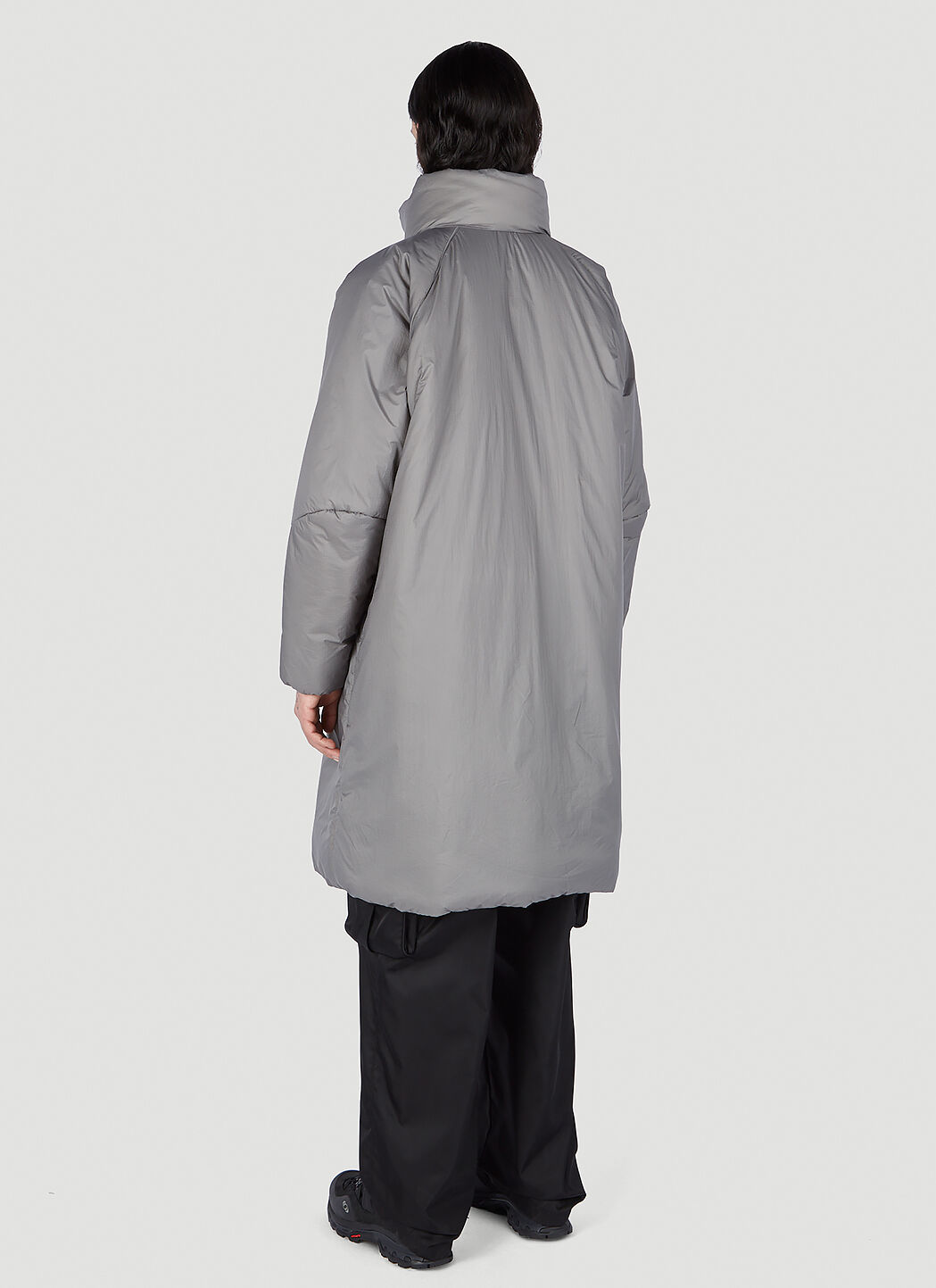 And Wander Primaloft Rip Coat in Grey | LN-CC