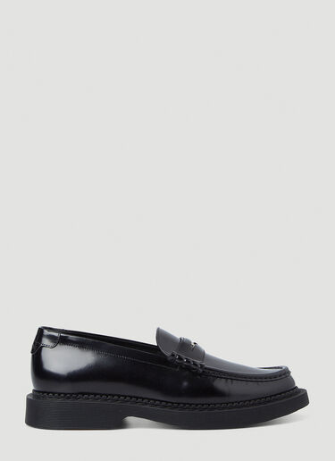 Saint Laurent Anthony Penny Loafers Black sla0145028
