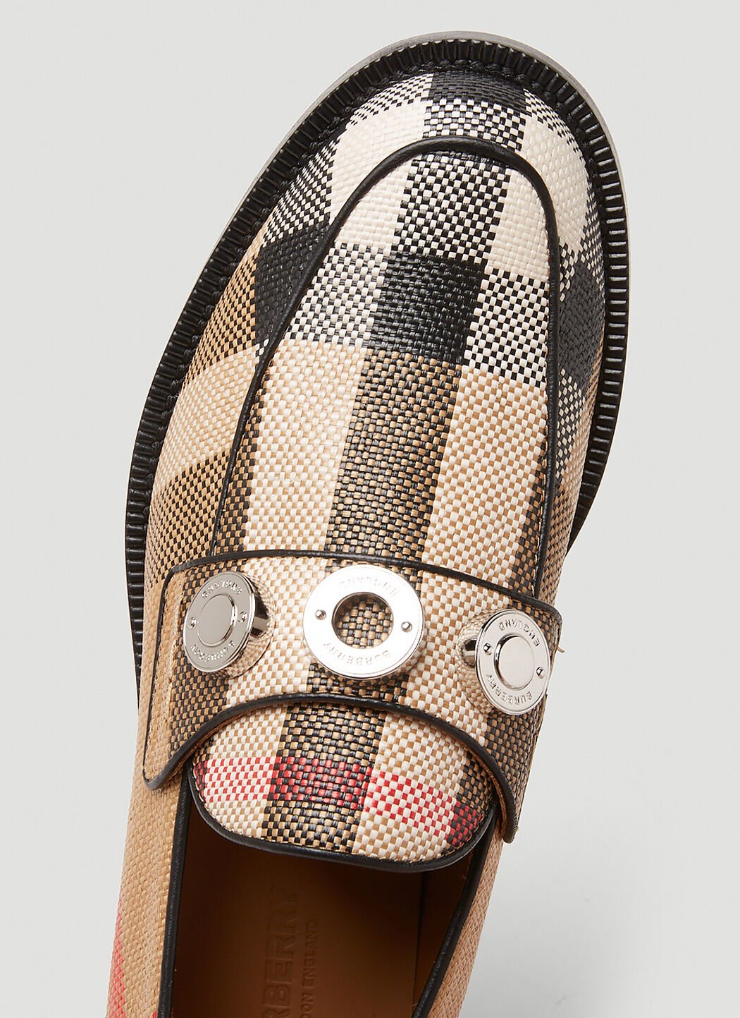 Burberry the 1983 new arrivals check link loafer