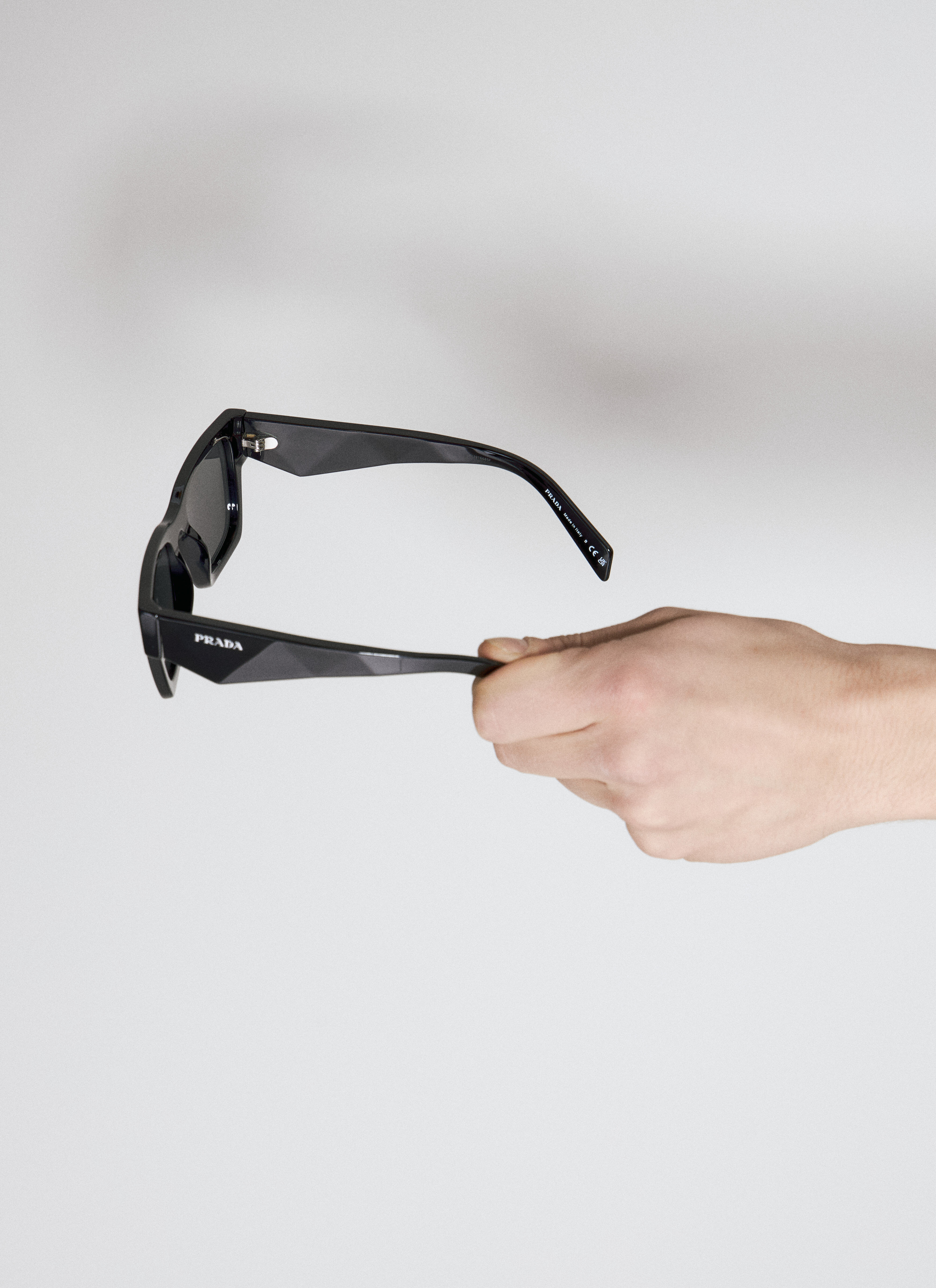 Prada Men s Square Frame Sunglasses in Black LN CC