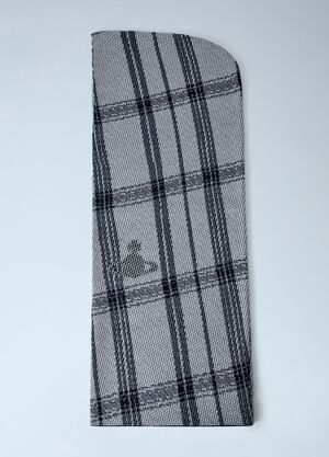 Vivienne Westwood Tartan Hood Grey vvw0166022