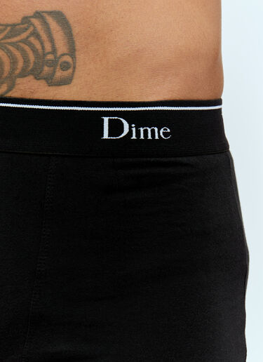 Dime 徽标三角裤两件装 黑色 dmt0154031