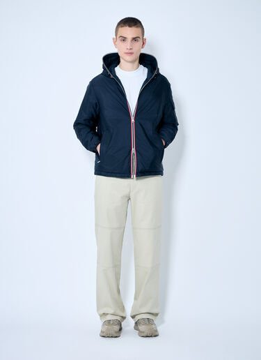Moncler Evettes Hooded Short Down Jacket Navy mon0159012