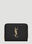 Bottega Veneta Matelassé Compact Wallet Black bov0249053