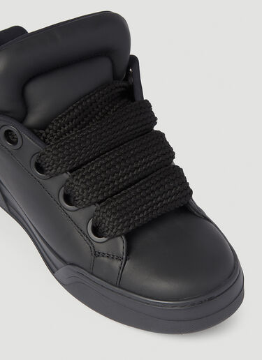 Dolce & Gabbana ナッパレザー・メガスケート・スニーカー ブラック dol0154009