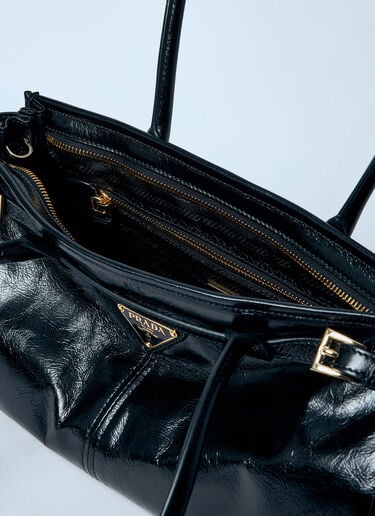 Medium Leather Handbag Prada Medium Leather Handbag Black pra0260033