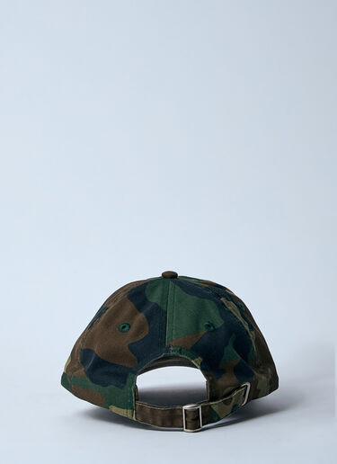 Stüssy 로고 모티프 베이스볼 캡 그린 sts0160022