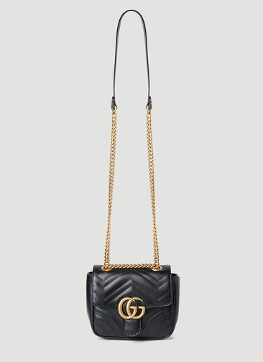 Gucci GG Marmont 2 Mini Shoulder Bag Black guc0252027