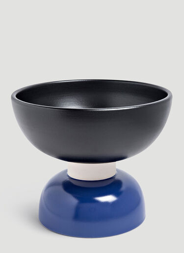 Bitossi Ceramiche Footed Bowl Black wps0642119