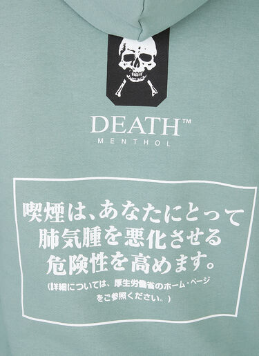 Death Hooded Sweatshirt Death Cigarettes Death Hooded Sweatshirt Green dec0146004