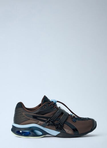LN-CC® - Asics x Cecilie Bahnsen: Gel-Kinetic FR Sneakers - Brown Asics x Cecilie Bahnsen Gel-Kinetic FR Sneakers Brown asi0366057